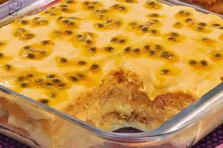 Pavê de maracujá! Uma sobremesa que encanta e refresca o paladar!
