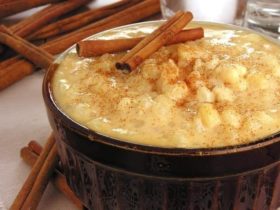 canjica com leite condensado! nossa que delicia