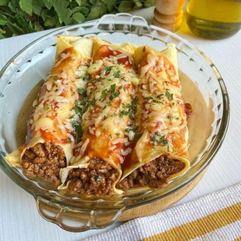 deliciosas panquecas de carne moÍda (natal)