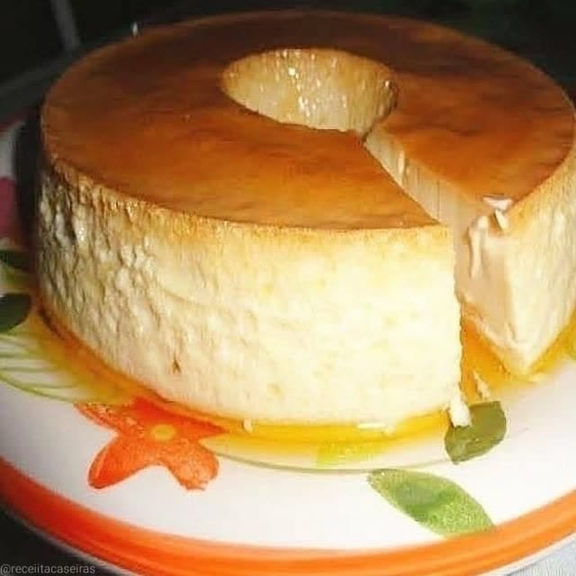 receita de pudim de 4 leites