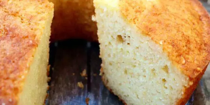 bolo de arroz cru