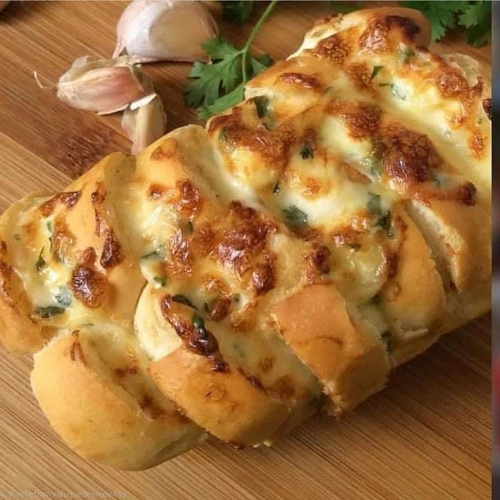 pão de alho com requeijão receita