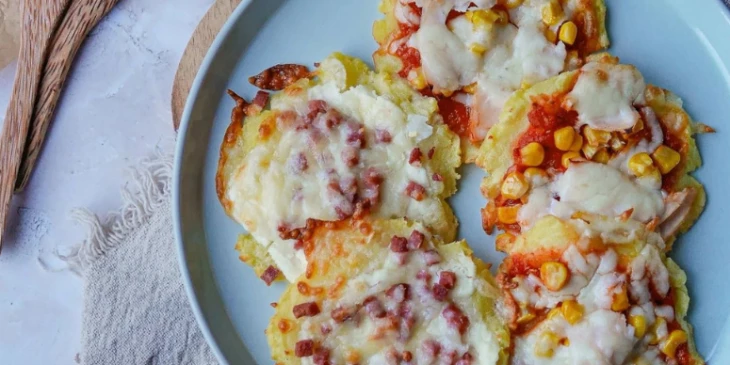 pizza de pão de queijo