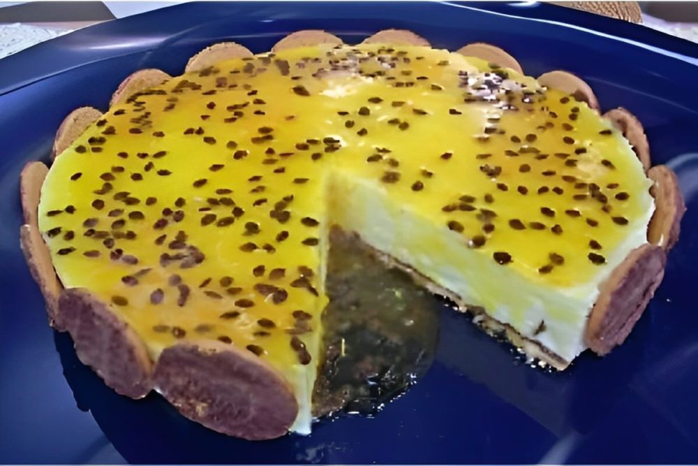 torta holandesa de maracujá