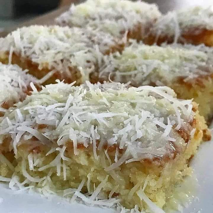 bolo gelado de abacaxi com coco