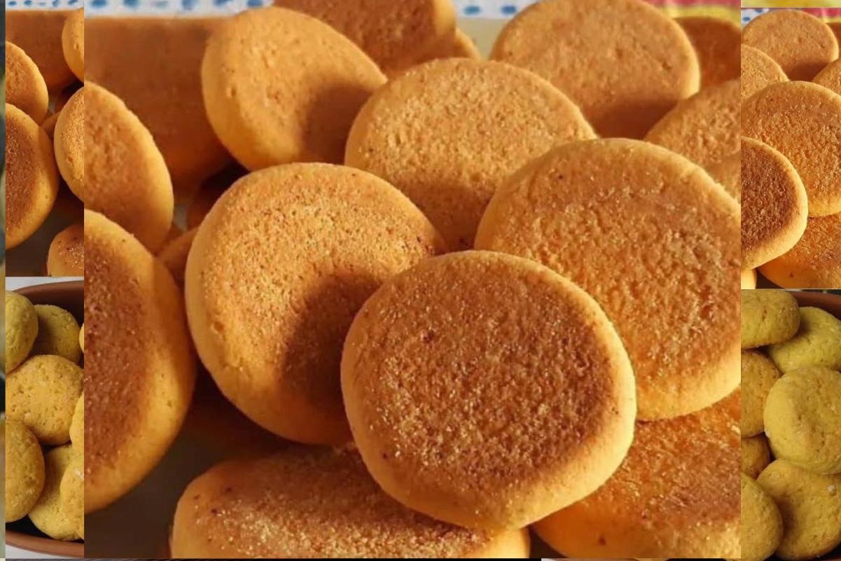 bolachinha de fubá simples