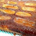 torta de banana caramelizada