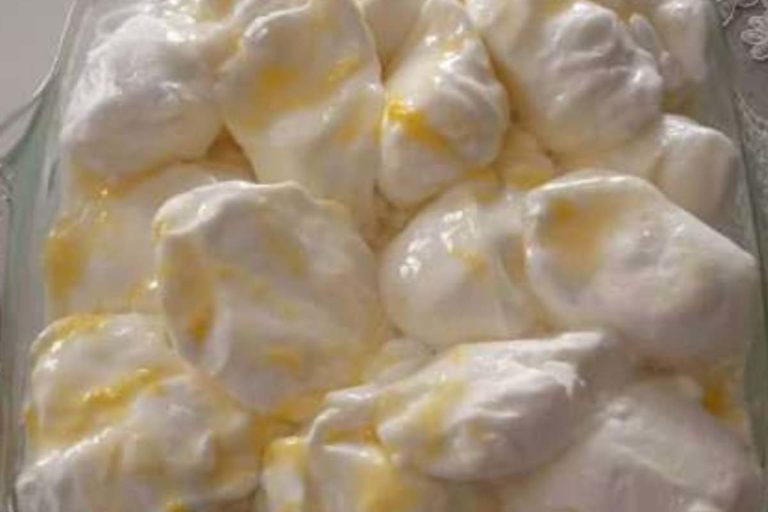 doce de ovos nevados