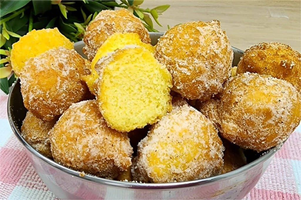 bolinho de chuva de fuba