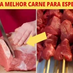 carne para fazer espetinho