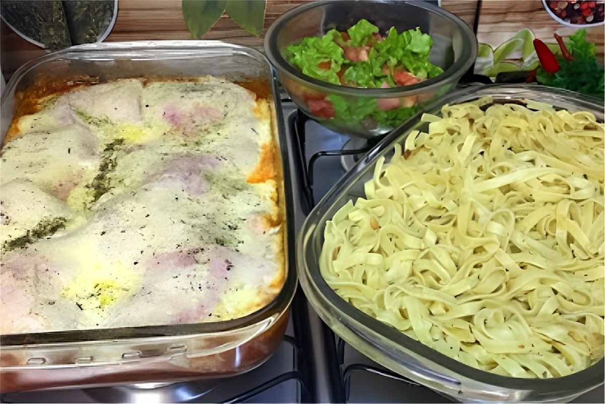 almoço completo