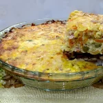 omelete de forno