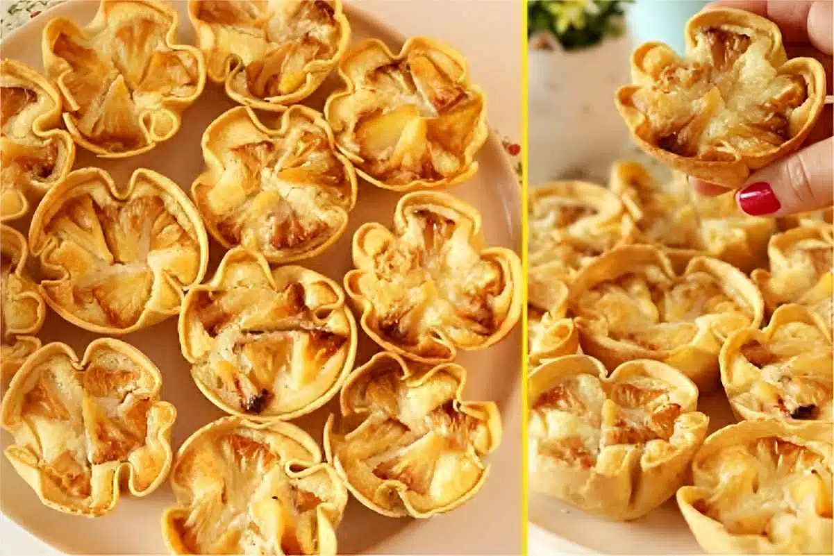 tortinha de coco e abacaxi