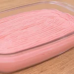 mousse de morango