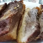 ponta de peito no forno