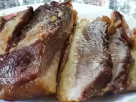 ponta de peito no forno