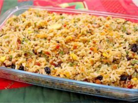 arroz de natal maravilhoso