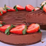 torta mousse de chocolate
