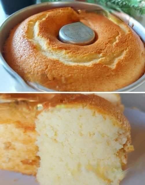 bolo simples de liquidificador