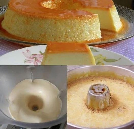 pudim de leite ninho delicioso