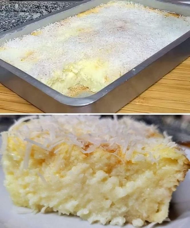 receita de sobremesa nuvem coco