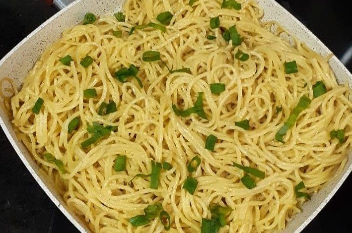 macarrão alho e óleo