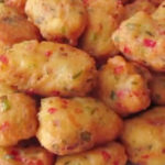 bolinho salgado delicioso