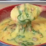 caldo de mandioca cremoso