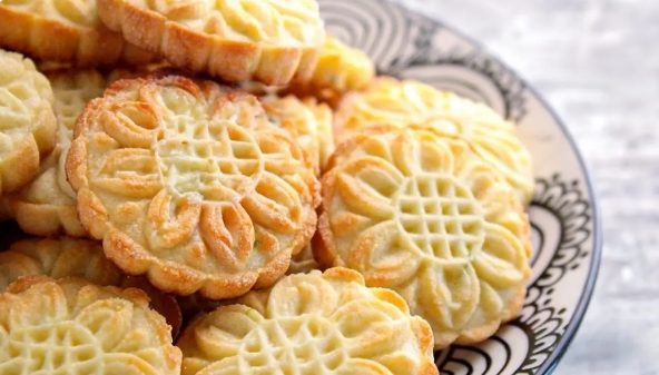 biscoitos de limão em minutos