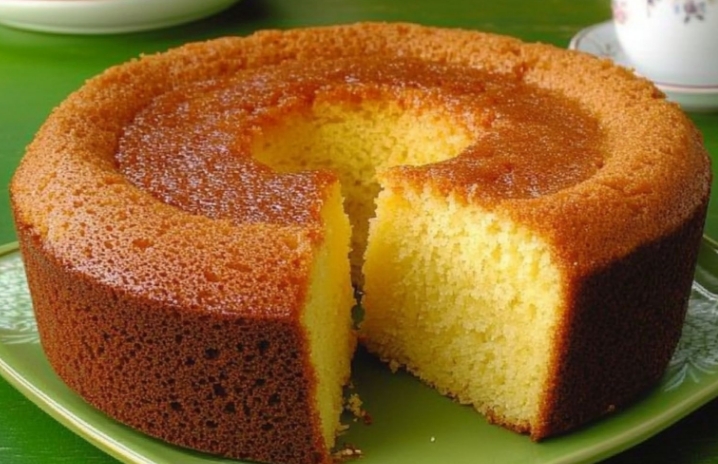 bolo de coco no liquidificador