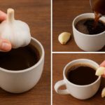dente de alho no café!