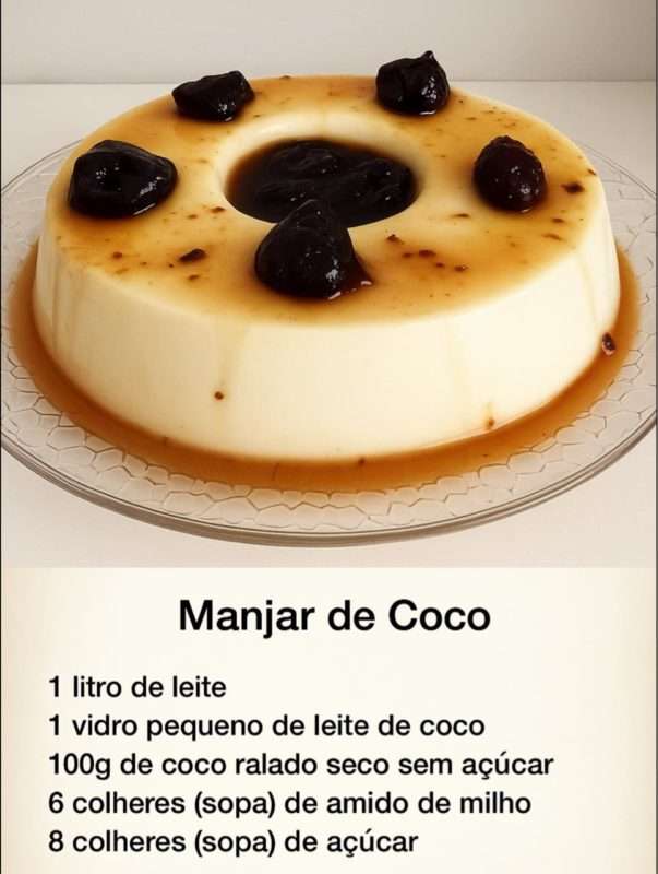 manjar de coco!